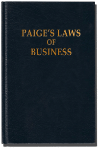Paige's Laws cover image